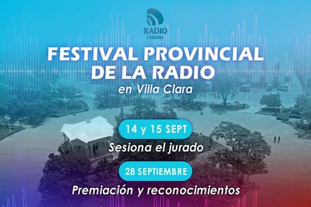 Este 14 y 15 de septiembre sesionan los cuatro jurados del Festival Provincial de la Radio en Villa Clara