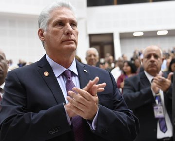 Miguel Díaz-Canel reelecto Presidente de la República de Cuba 