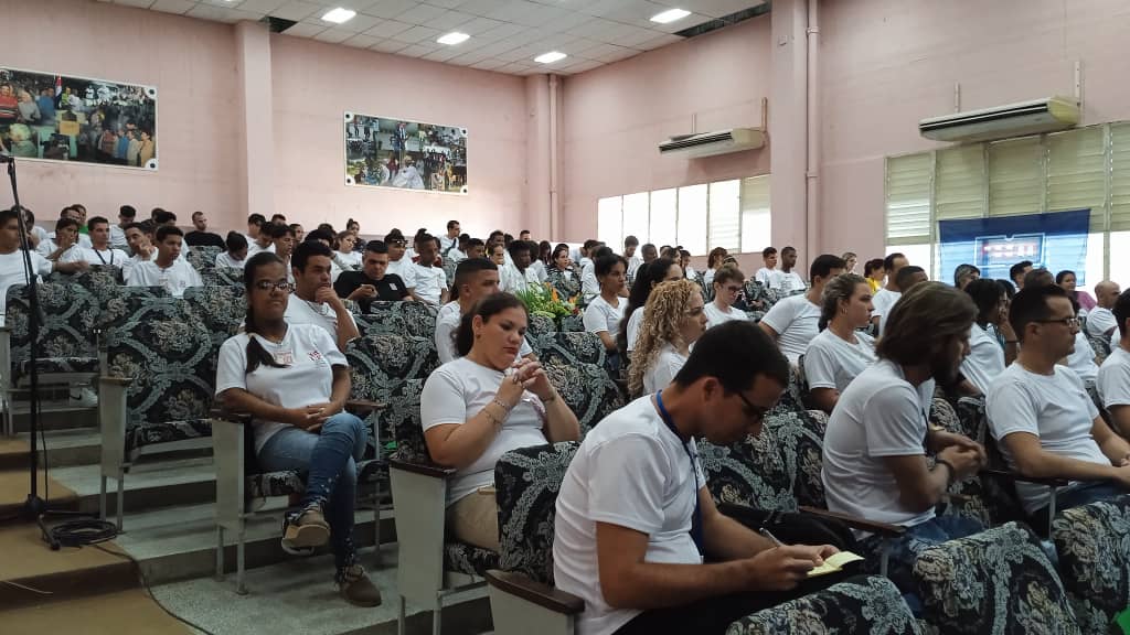 Sesiona en Santa Clara la Asamblea Municipal XIl Congreso de la UJC