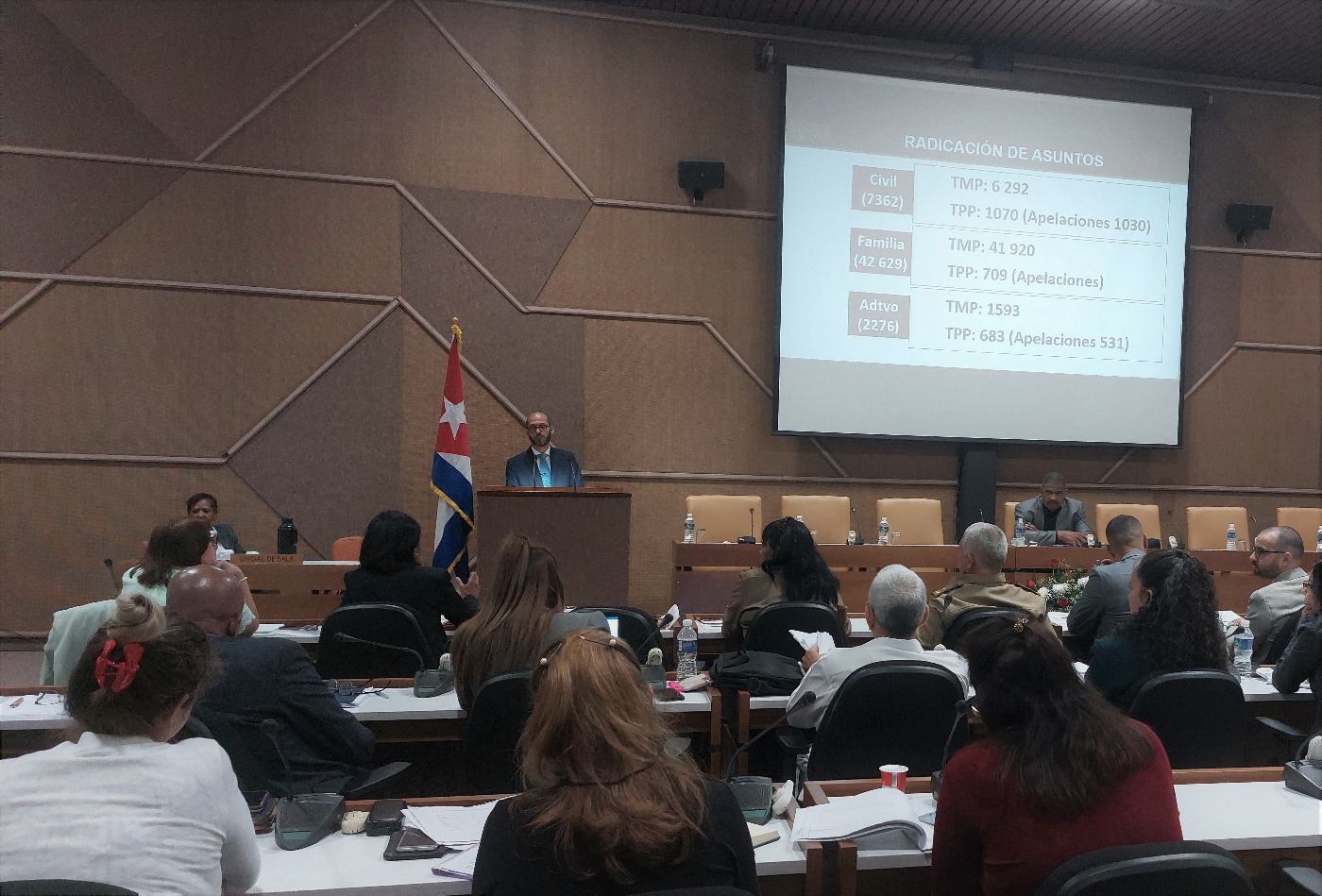 Destaca Presidente del Tribunal Supremo Popular prominencia en Cuba en el 2023 de los casos referentes a materia familiar