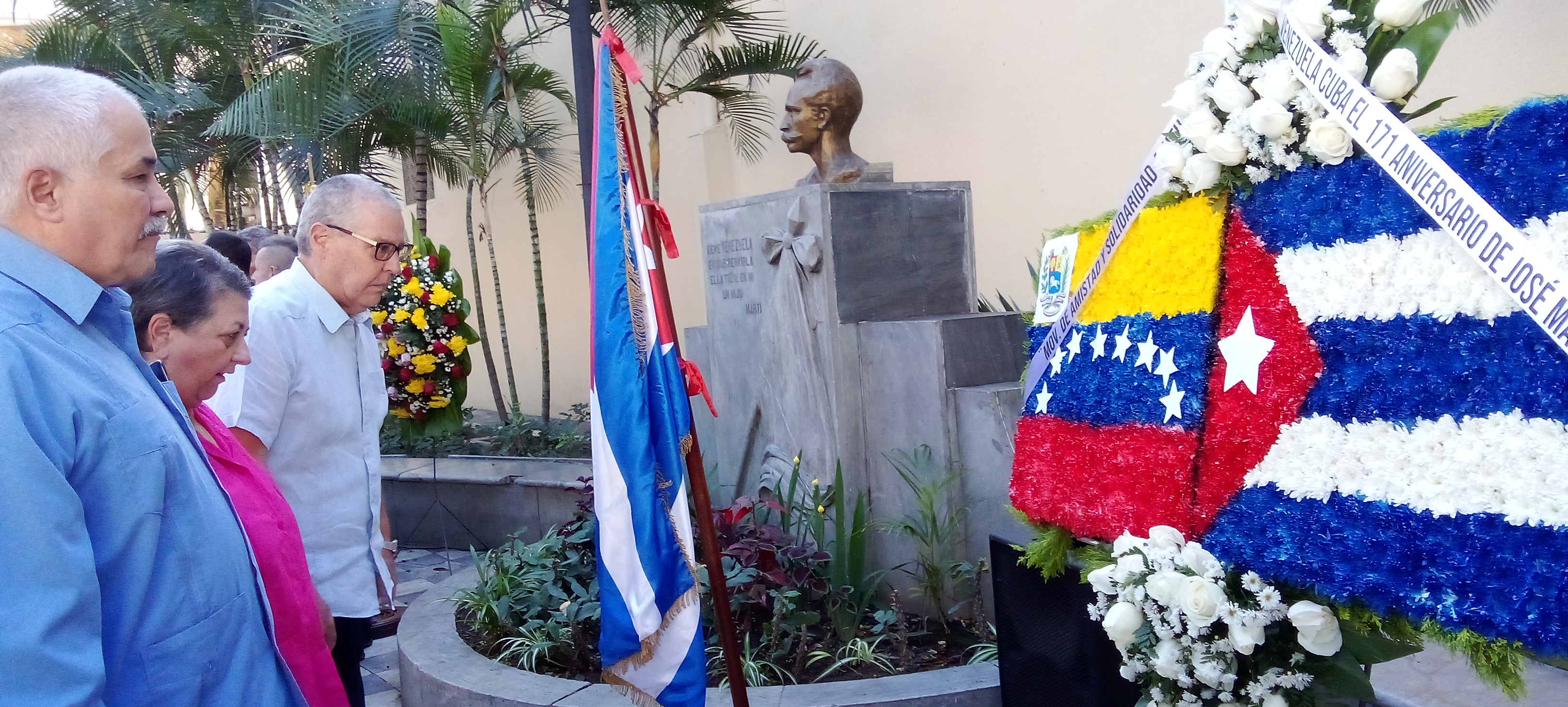 Culmina en Venezuela Jornada Martiana en tributo al Héroe Nacional Cubano