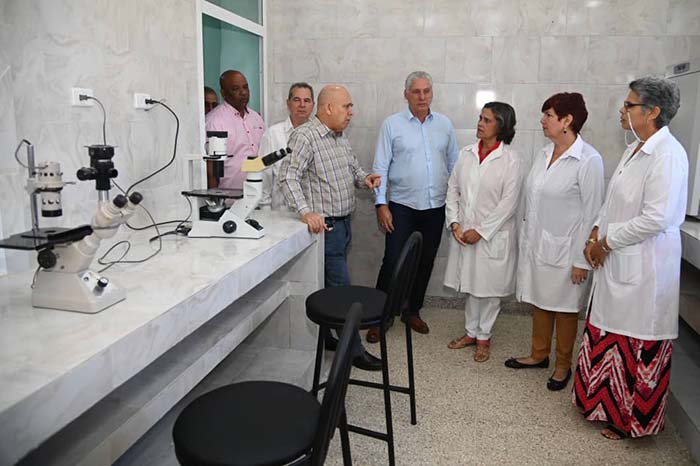 Díaz-Canel en Santiago de Cuba, último punto de los recorridos 