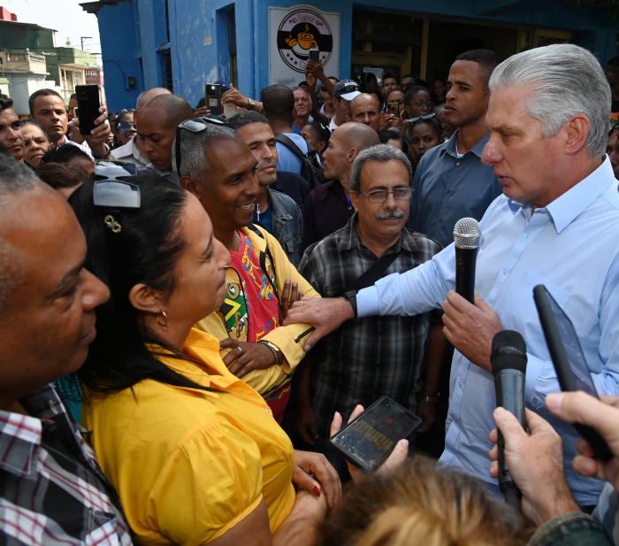 Díaz-Canel en Santiago de Cuba, último punto de los recorridos 