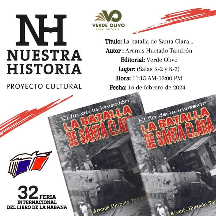 La Batalla de Santa Clara en la XXXII Feria Internacional del Libro
