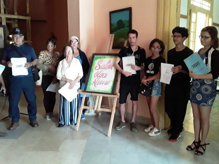 Inauguran Salón de Artes Plásticas Olga Alonso 2024