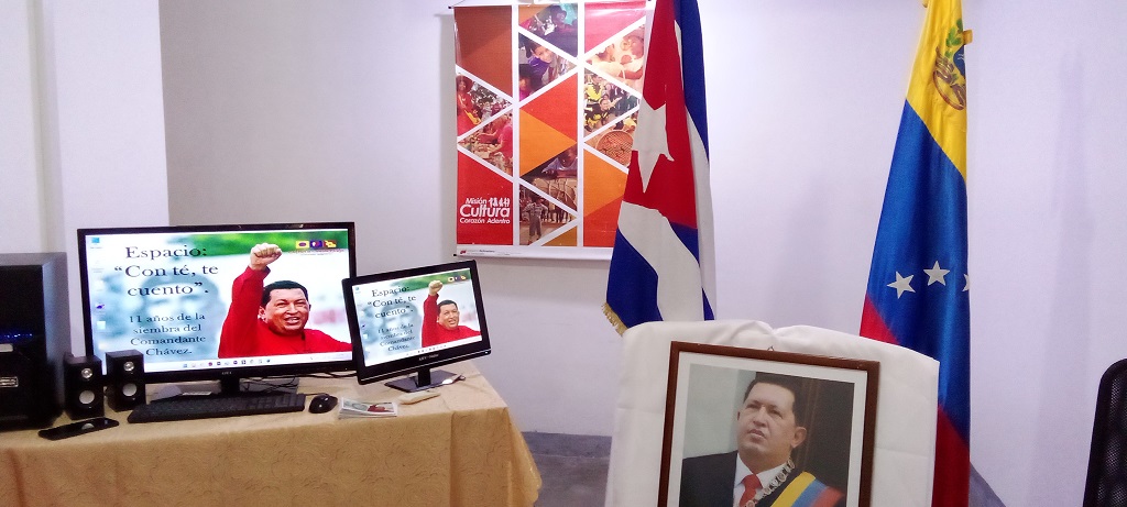 Colaboradores cubanos en Venezuela evocan legado de Chávez