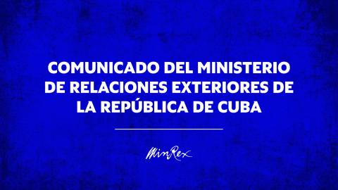 Convoca el MINREX al Encargado de Negocios de EEUU para protestar por la conducta injerencista de su gobierno