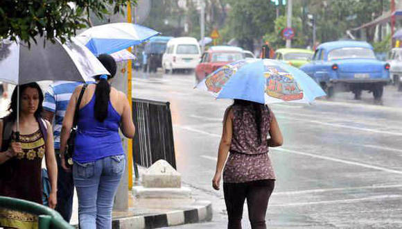 Alta probabilidad de lluvias y tormentas eléctricas en el occidente de Cuba durante este fin de semana 