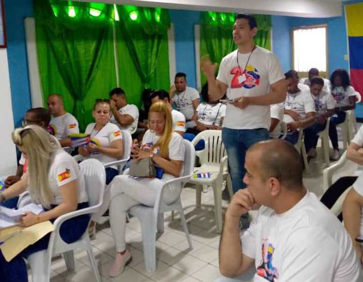 Jóvenes colaboradores cubanos en Venezuela festejan advenimiento del aniversario 62 de la UJC (+Audio)