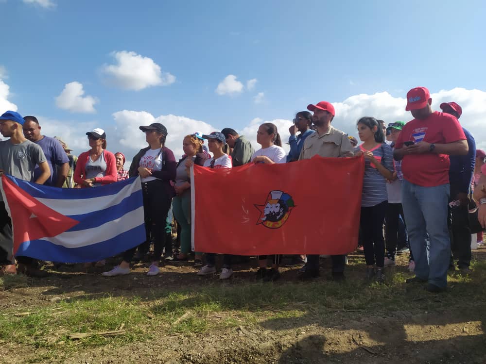 XII Congreso de la UJC: delegación villaclareña en jornada productiva 