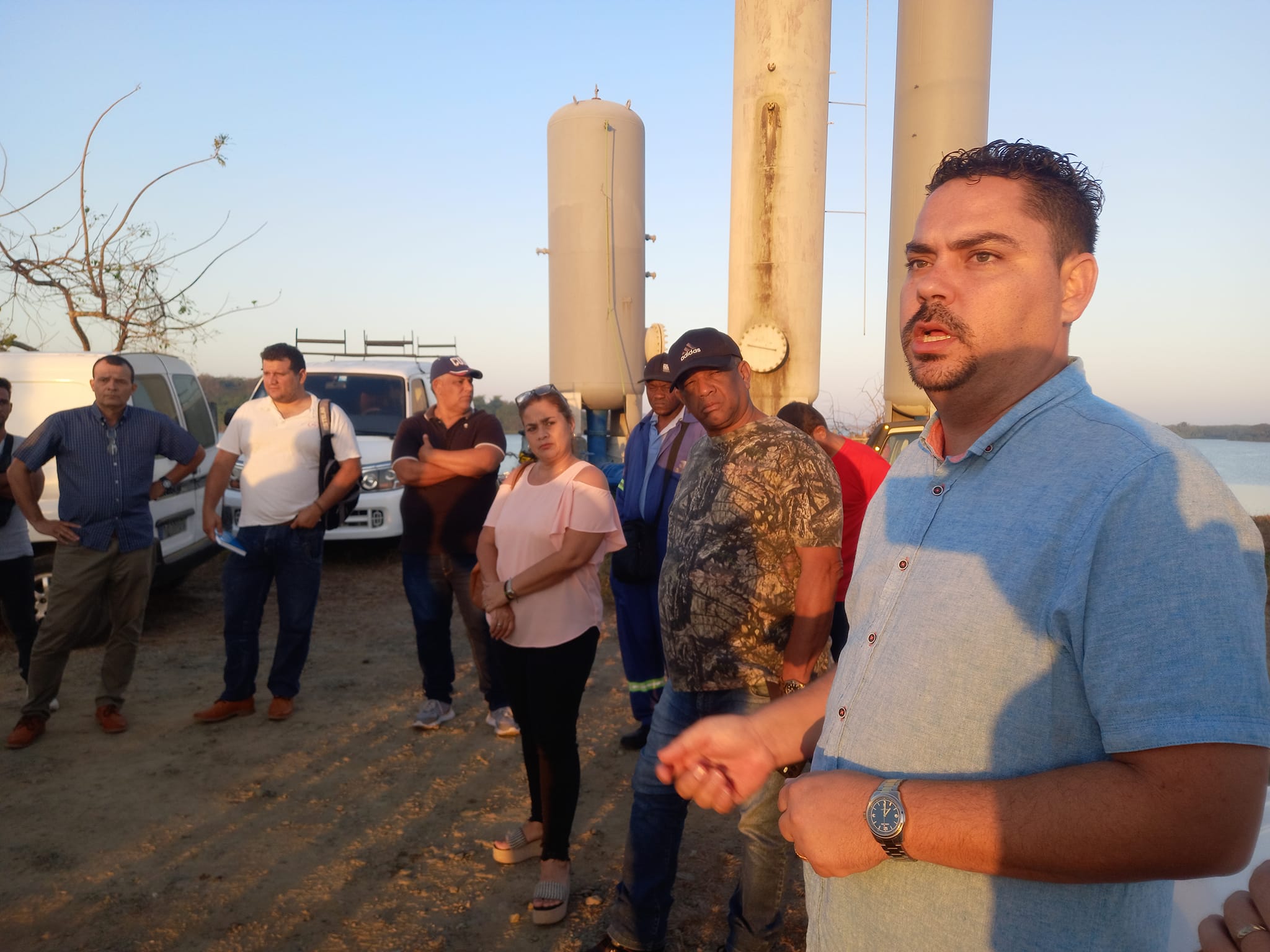 milaxys4 Abasto de agua: Constatan marcha de instalación de equipos de bombeo en Palmarito