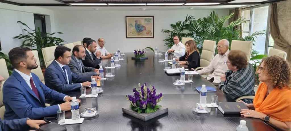 Vice primer ministro de Cuba agradece inversiones a Fondo Saudita