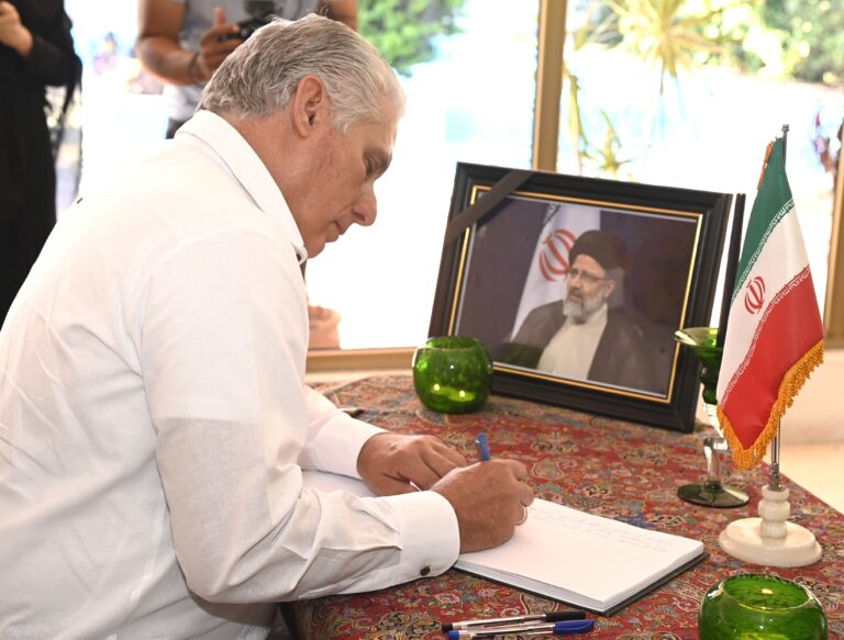 Díaz-Canel sobre Ebrahim Raisi: Hemos perdido a un gran amigo