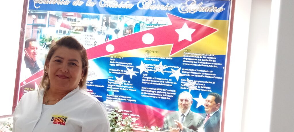 Kenia Oliva: enfermera toda la vida