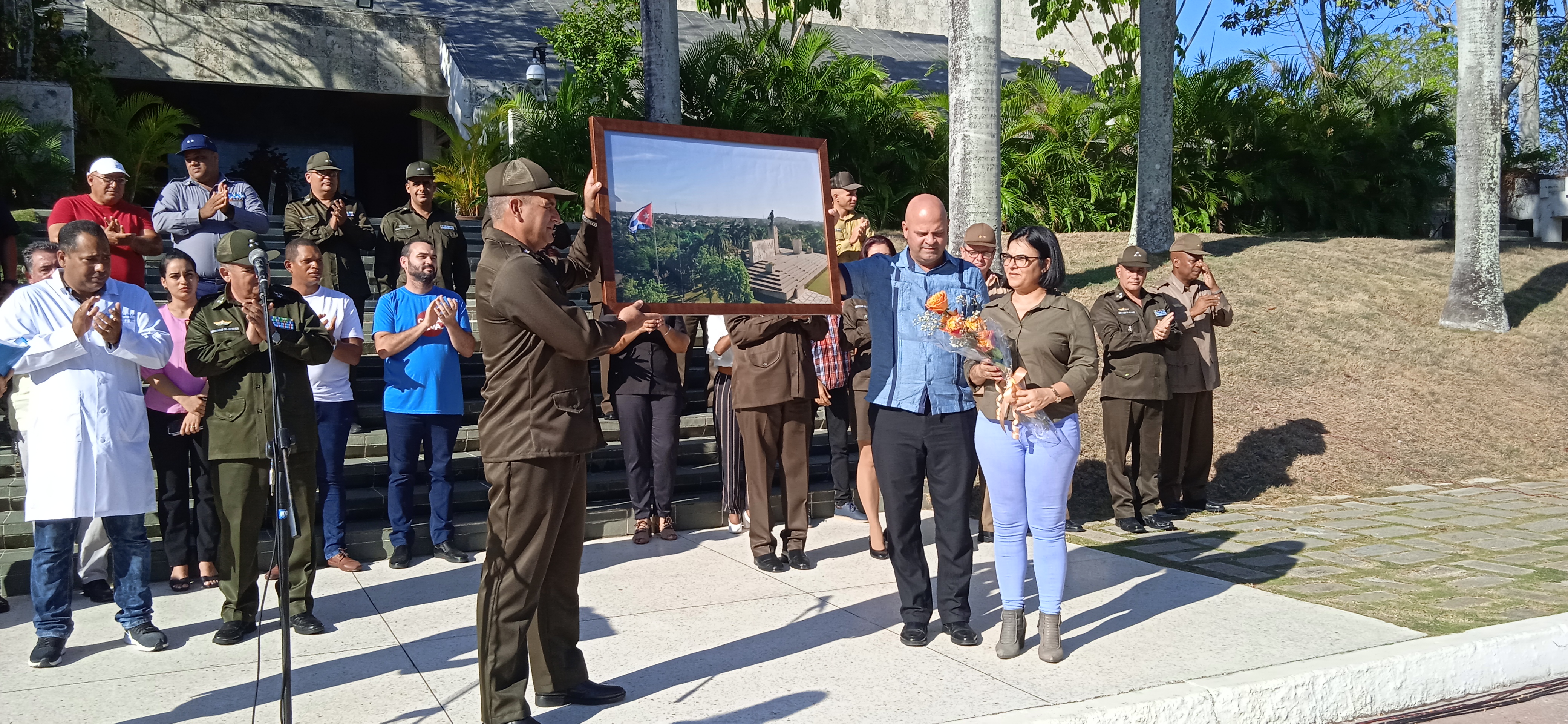 Reconocen a combatientes del Ministerio del Interior en Villa Clara