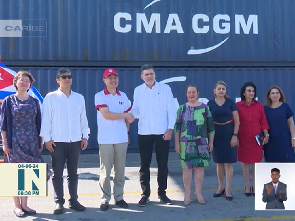 Arribó a Cuba otro donativo de arroz procedente de China 