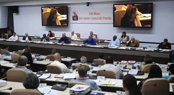 Sesiona VIII Pleno del Comité Central del Partido Comunista de Cuba