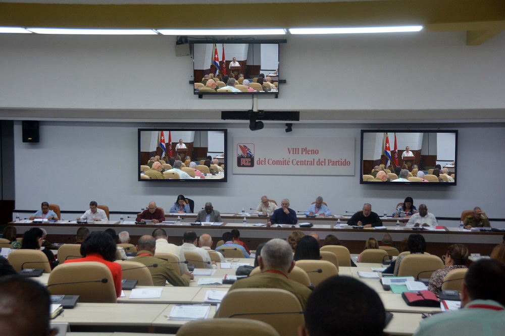 VIII Pleno del Comité Central del PCC: Se discuten claves para la producción de alimentos y enfrentamiento a la corrupción