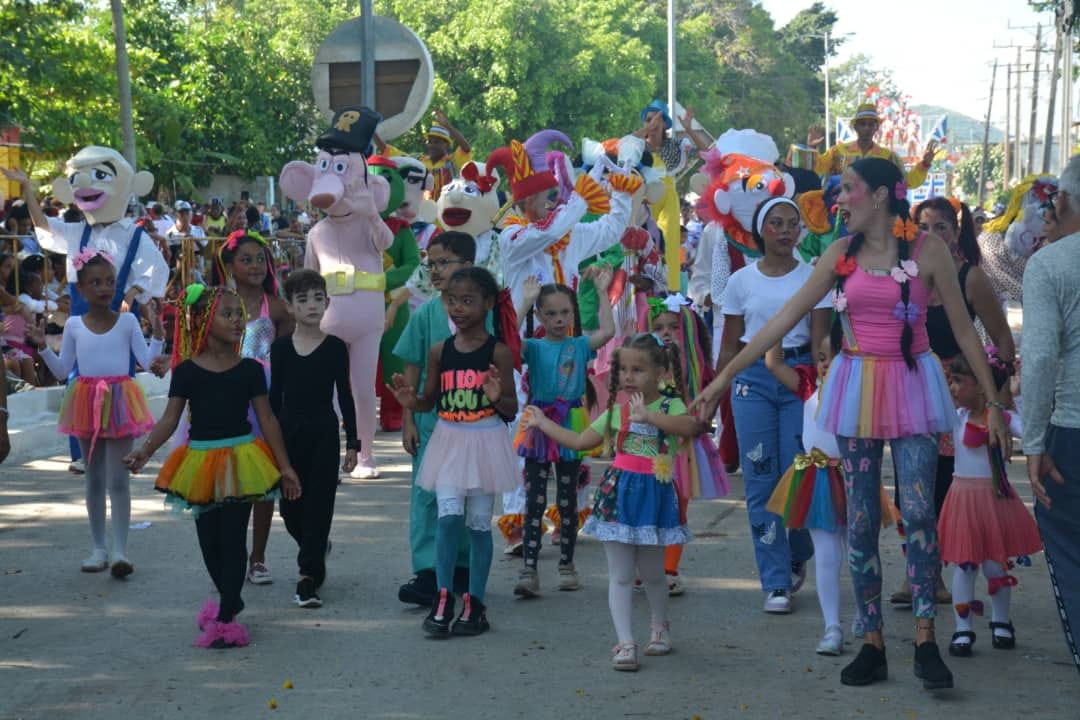 Carnaval infantil 2024 dedicado al aniversario 335 de Santa Clara