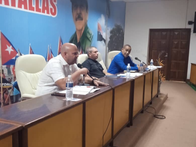 Indicadores sanitarios y digitalización a debate en Pleno del Comité Provincial del Partido