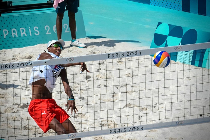 Dupla cubana de voly de playa dice adiós a París 2024