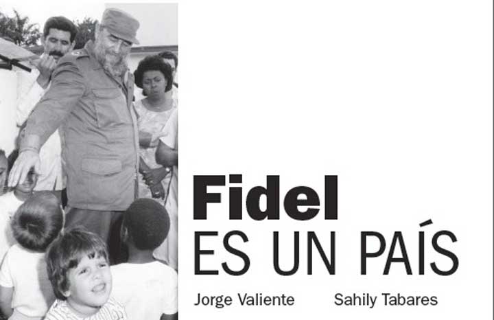 Presentarán hoy el libro Fidel es un país