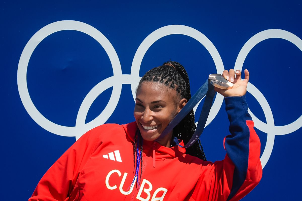 Paletada de bronce para Yarisleydis Cirilo
