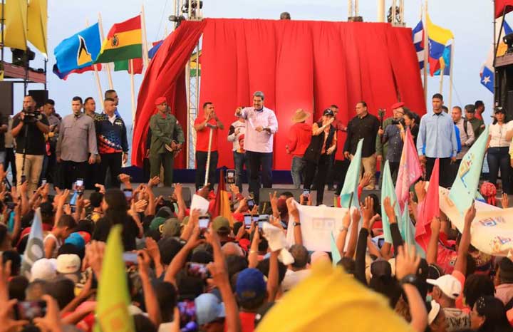 Reitera Cuba apoyo a Venezuela y al presidente Nicolás Maduro