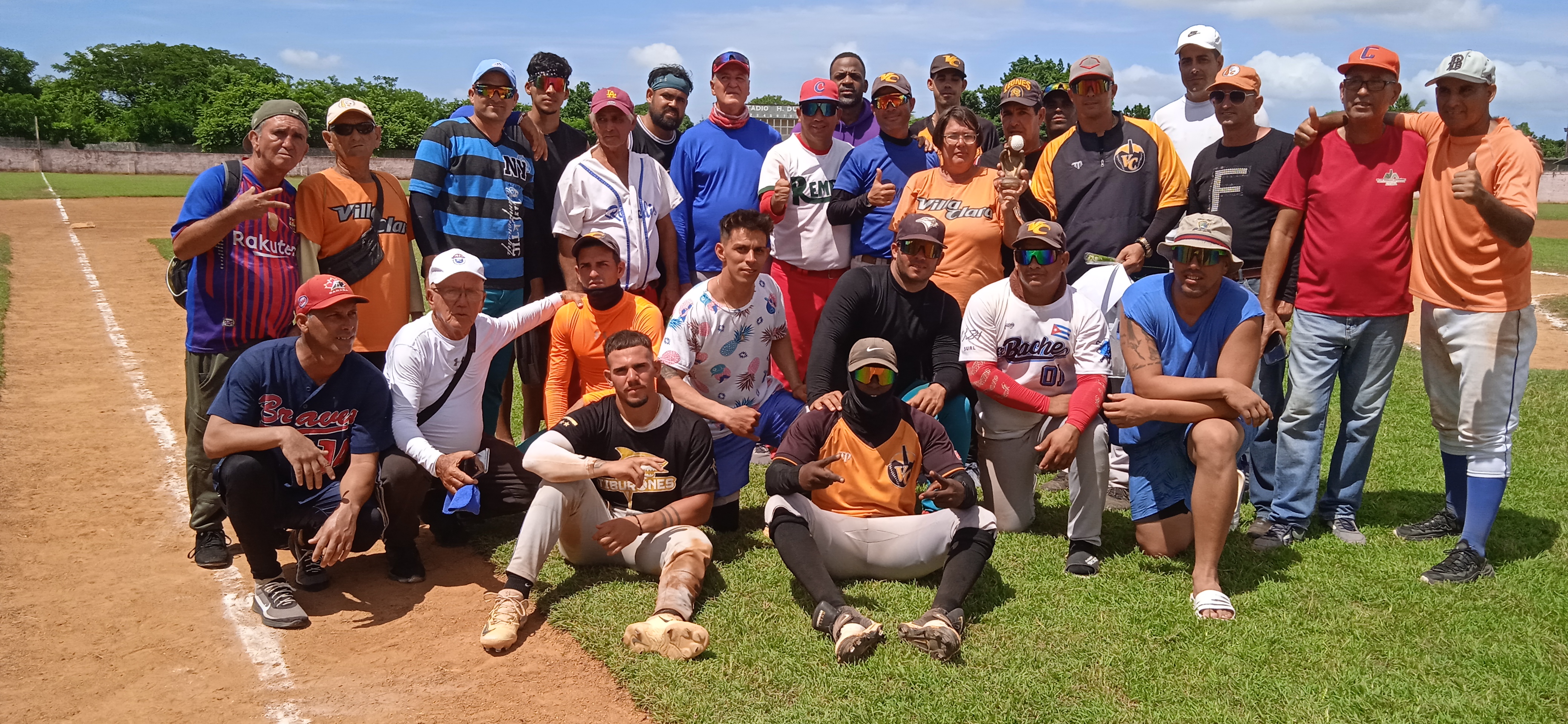 Chiquitico Fabregat, campeón de la Liga Azucarera de Béisbol en Villa Clara.
