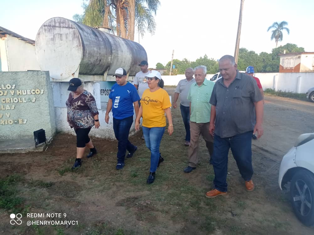 Visita Gobernadora villaclareña la Brigada "Tejar Falcón" en el municipio de Placetas