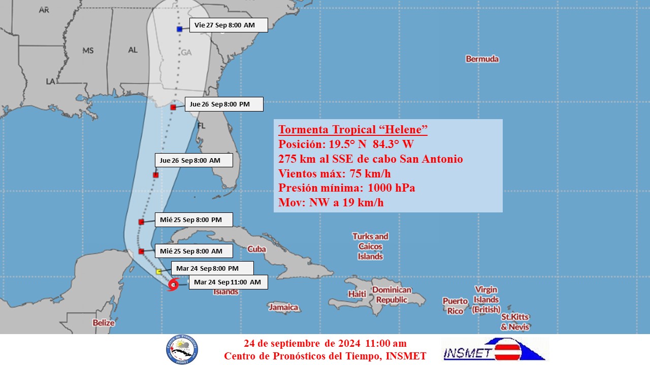 Se forma la octava tormenta tropical de la temporada