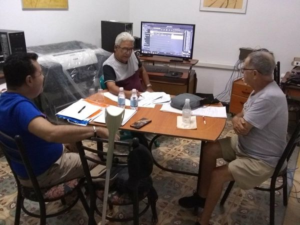 Sesiona jurado del Premio Santamareare en Villa Clara