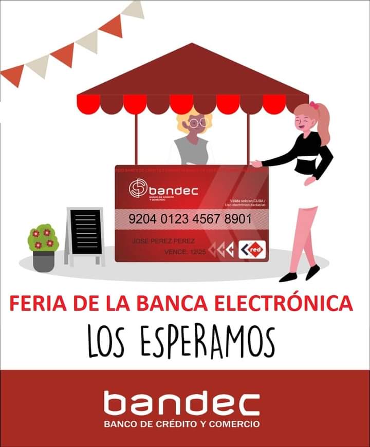 Este miércoles, feria de la banca electrónica en Santa Clara 