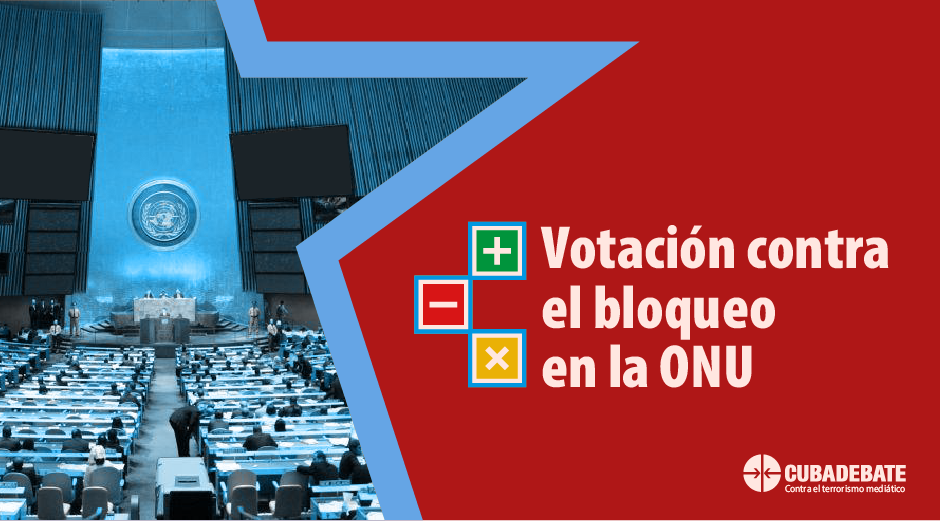 El mundo condena el bloqueo contra Cuba