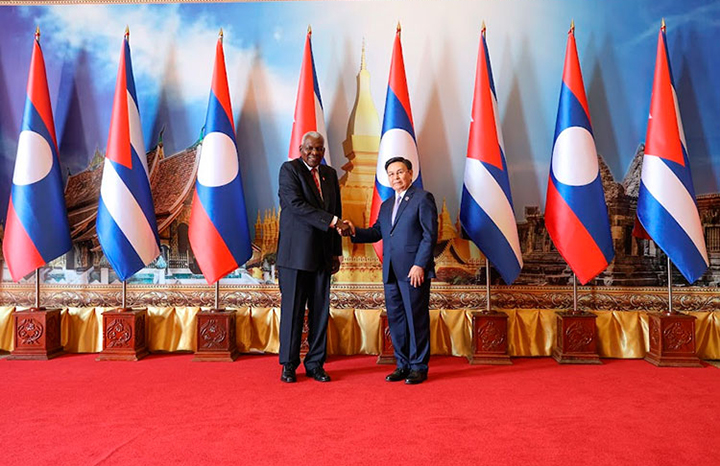 Cuba y Laos fortalecen vínculos interparlamentarios
