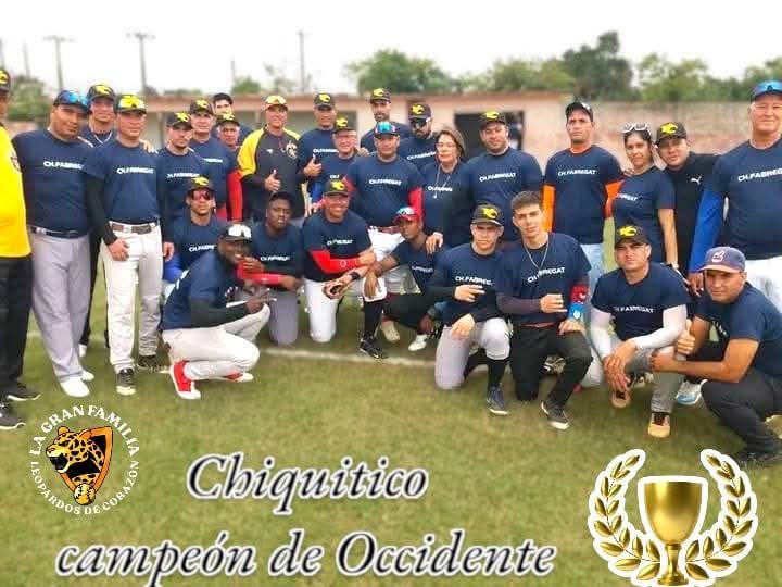 Liga azucarera. Chiquitico Fabregat campeón del occidente