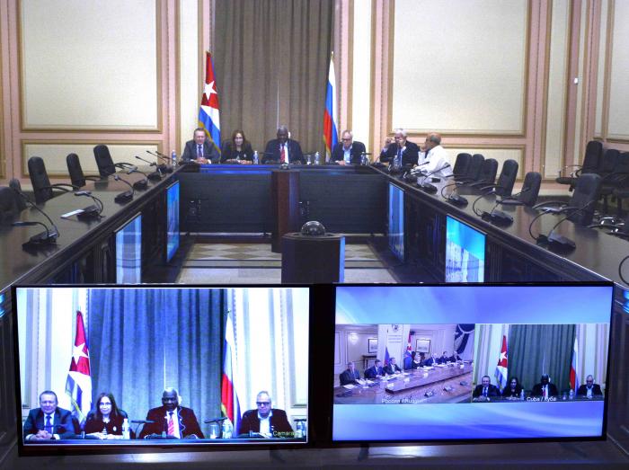 Sostiene Esteban Lazo fructífero encuentro virtual con Presidenta del Consejo de la Federación de Rusia