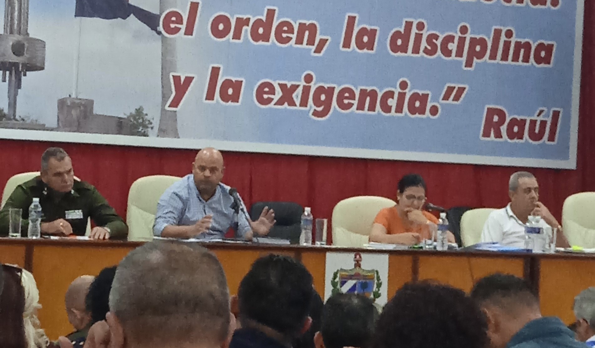 Encabezan máximas autoridades políticas y de gobierno análisis de temas medulares para el avance de Villa Clara