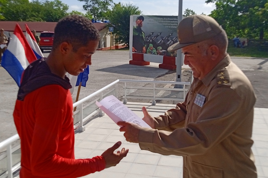 Jóvenes culminan satisfactoriamente el Servicio Militar Activo en Villa Clara