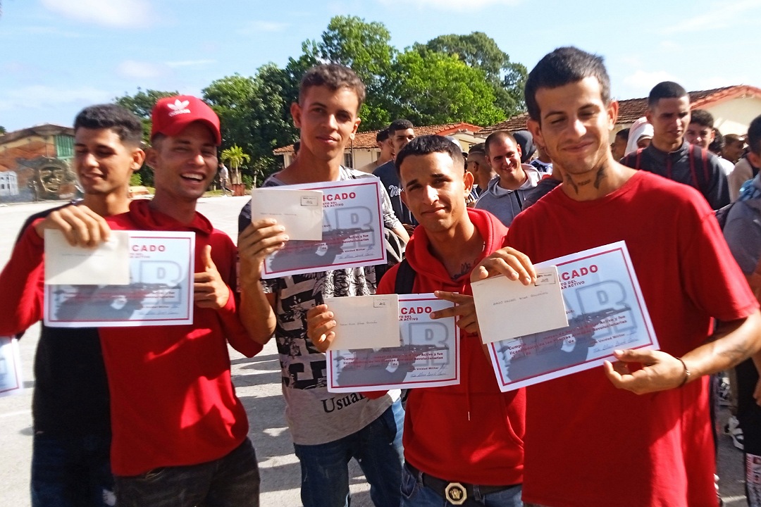 Jóvenes culminan satisfactoriamente el Servicio Militar Activo en Villa Clara