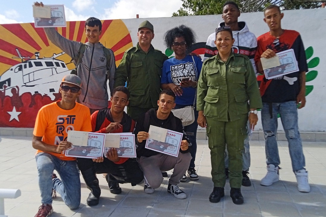 Jóvenes culminan satisfactoriamente el Servicio Militar Activo en Villa Clara