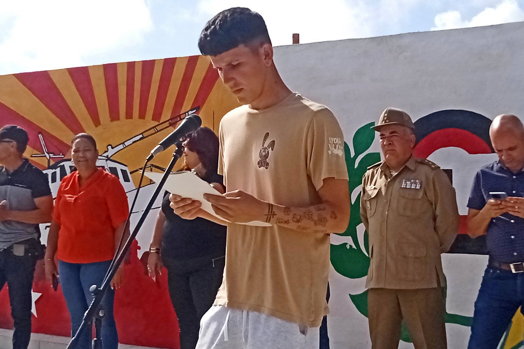 Jóvenes culminan satisfactoriamente el Servicio Militar Activo en Villa Clara