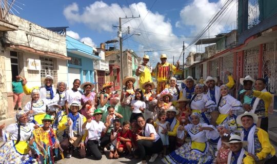 Exitosas presentaciones de Folkdanza en Consejos populares de Santa Clara
