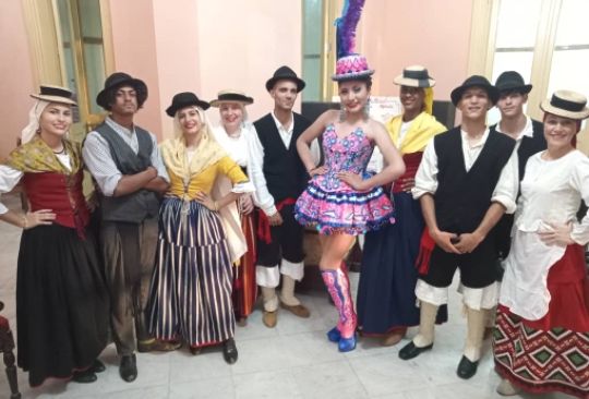 Exitosas presentaciones de Folkdanza en Consejos populares de Santa Clara