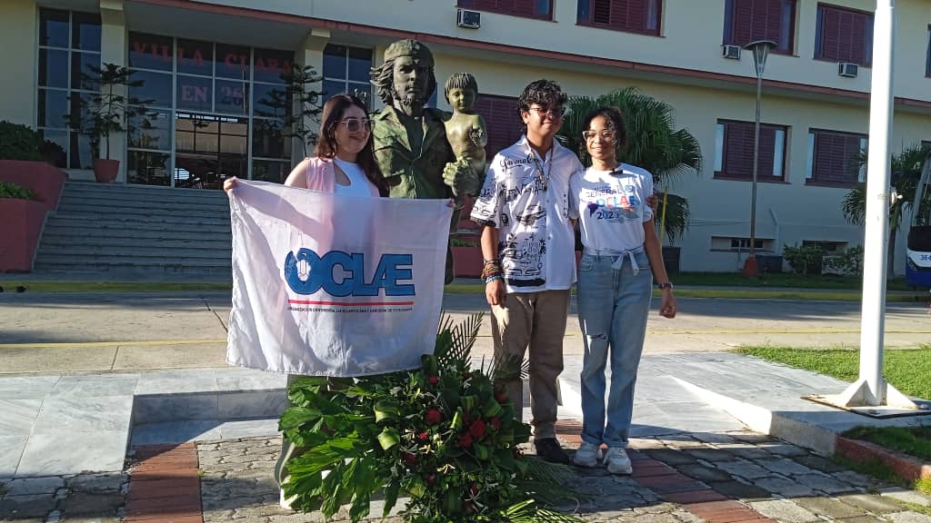 Jóvenes ratifican compromiso con las causas justas del mundo