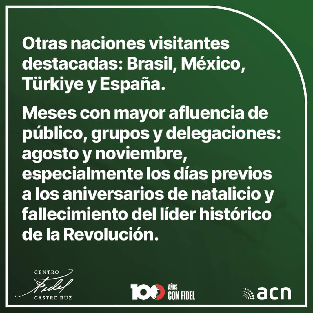 Centro Fidel Castro rumbo al centenario del eterno líder
