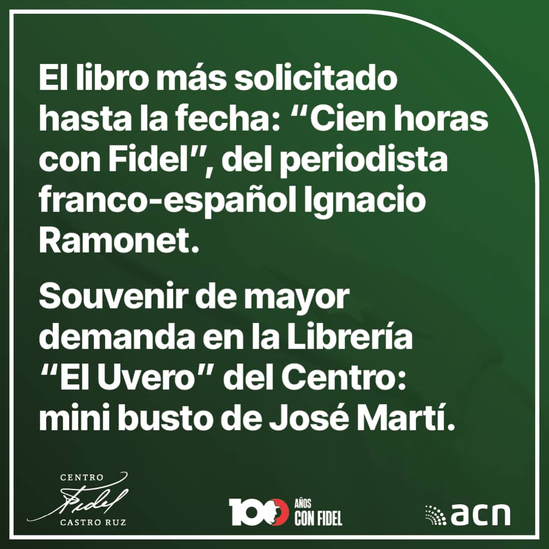 Centro Fidel Castro rumbo al centenario del eterno líder