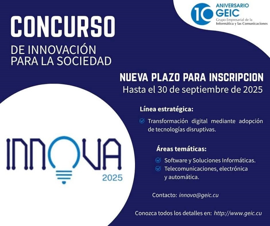 INNOVA 2025, por la transformación digital en Cuba