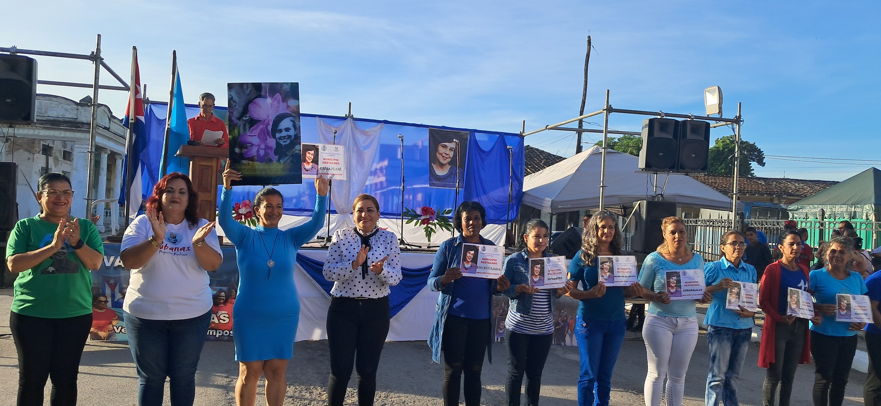 En Villa Clara, acto provincial por el aniversario 65 de la Federación de Mujeres Cubanas