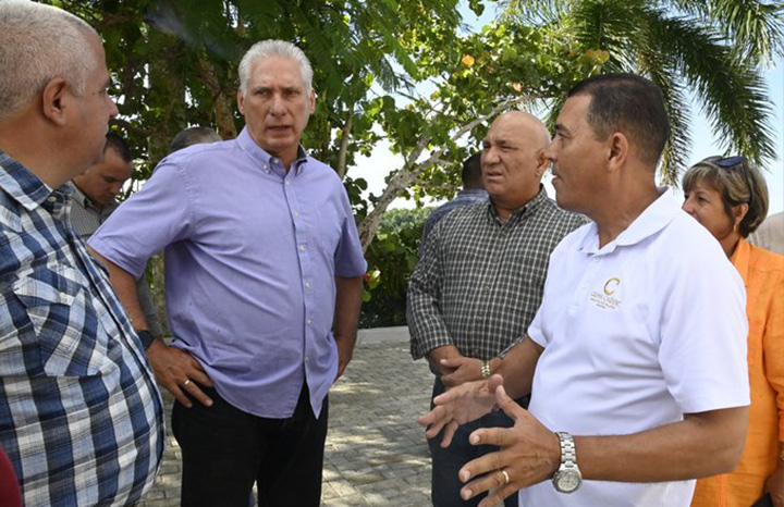 Díaz-Canel evaluó avances en sectores estratégicos de Mayabeque